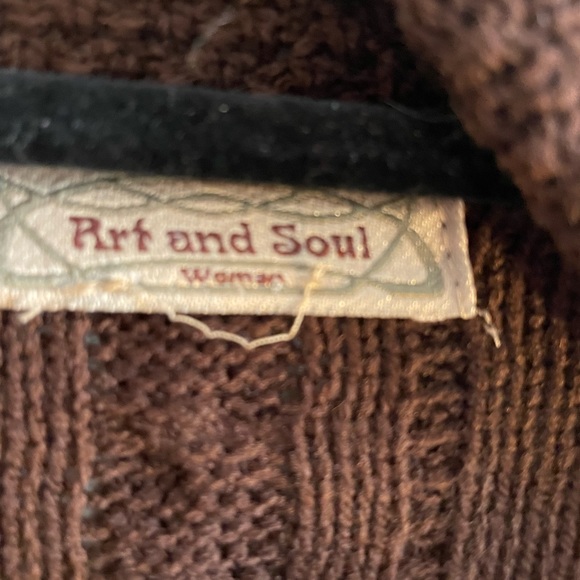 ART & SOUL CARDIGAN SWEATER LAGENLOOK PLUS SIZE - Picture 9 of 9